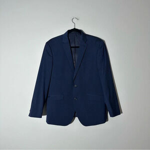 mens techni-cole navy blazer size 40s